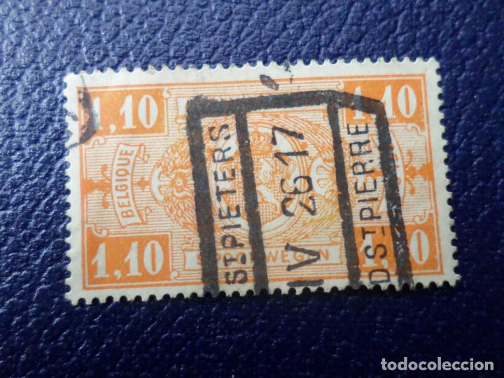 Sellos: .belgica, 1923, Yvert 147 paquete postal