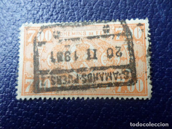 Sellos: .belgica, 1923, Yvert 159 paquete postal