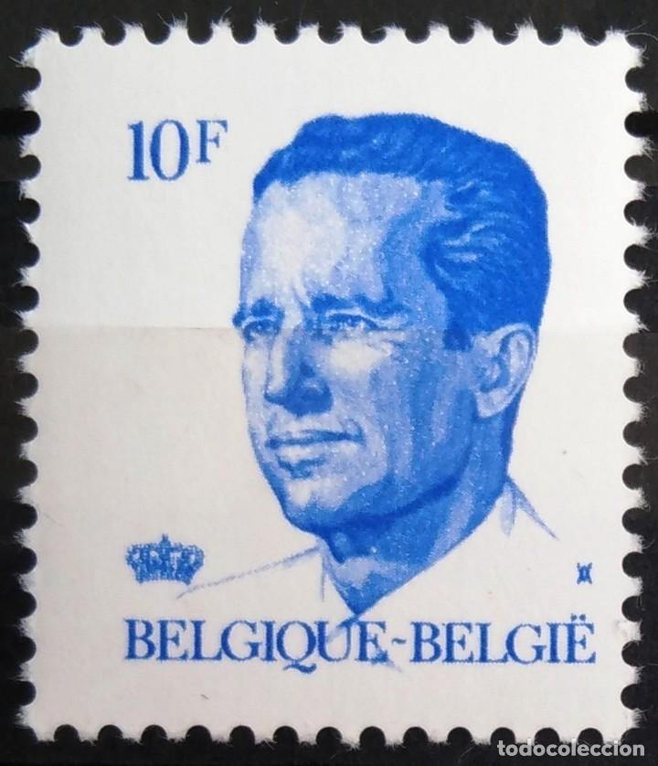 Sellos: BELGICA 1982 - REY BALDUINO DE 10 FR. - YVERT 2070** - Foto 1
