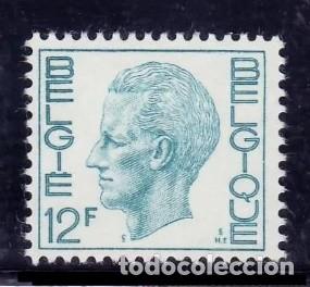 Sellos: BELGICA 1972 - REY BALDUINO - YVERT 1584A** - Foto 1