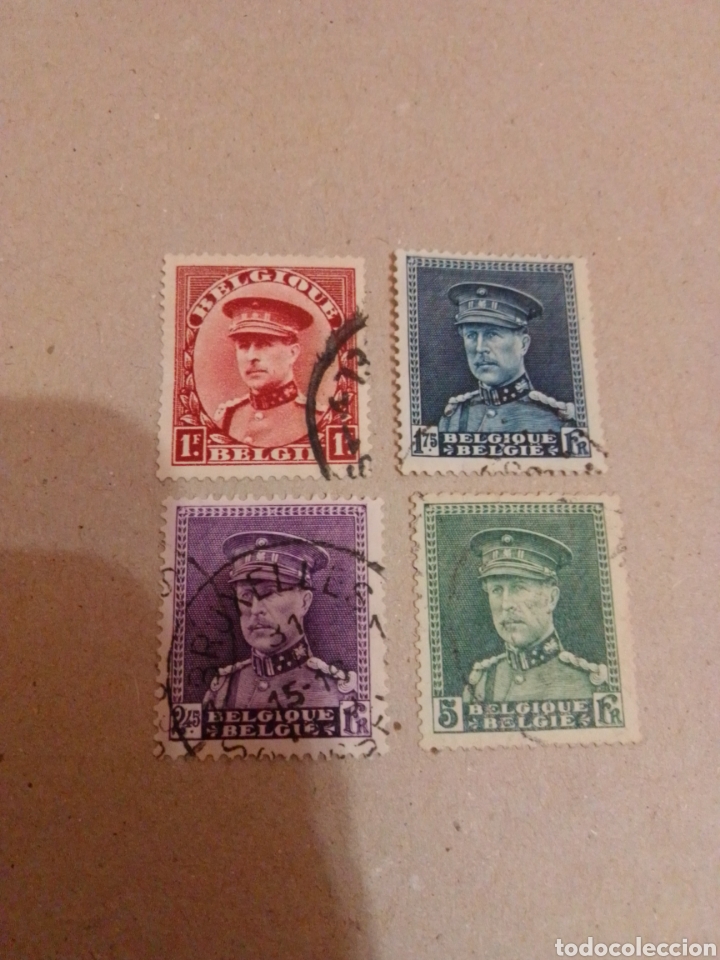 Sellos: B&eacute;lgica Rey Alberto ...... - Foto 1