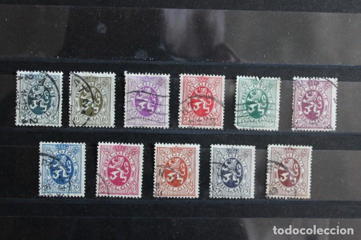 Sellos: LOTE SELLOS BASICOS USADOS BELGICA - Foto 1