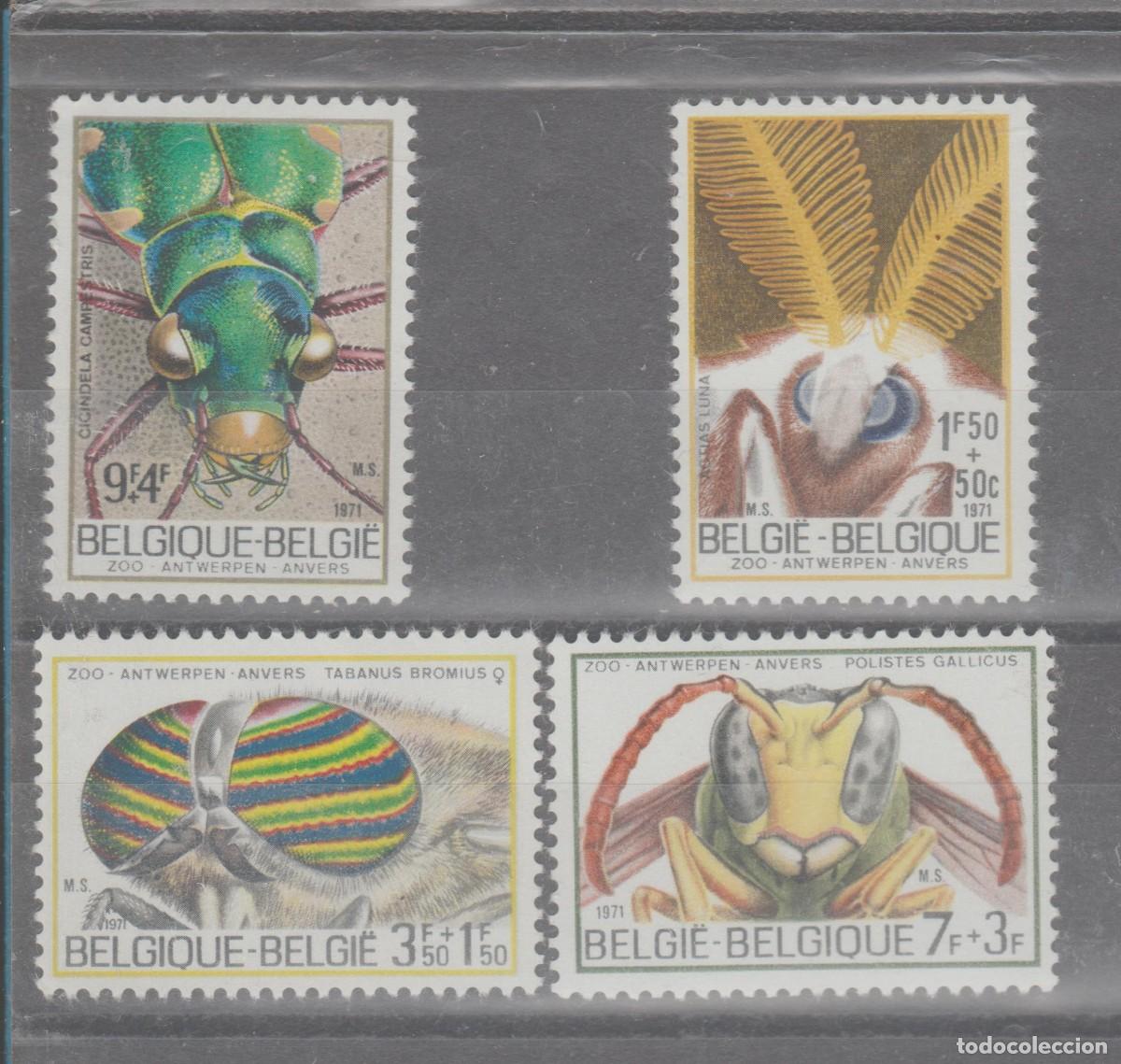 Sellos: B&Eacute;LGICA, 1971. - Foto 1