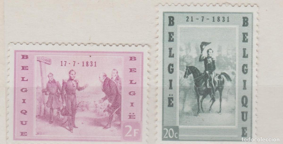 Sellos: B&Eacute;LGICA, 1957. - Foto 1