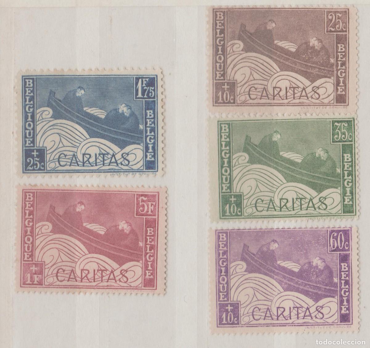 Sellos: B&Eacute;LGICA, 1927. - Foto 1