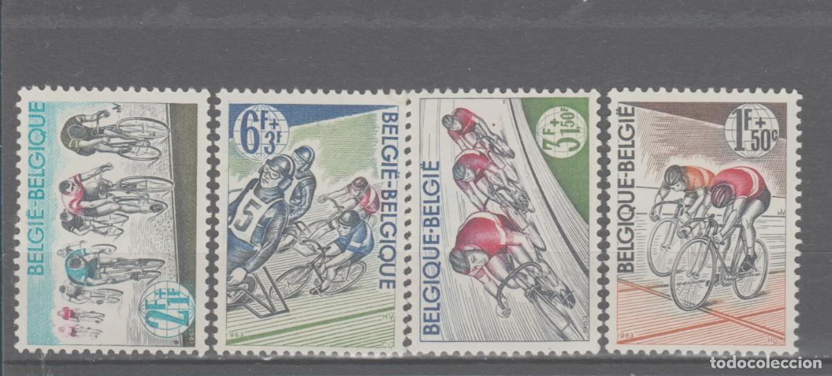 Sellos: B&Eacute;LGICA, 1963. - Foto 1