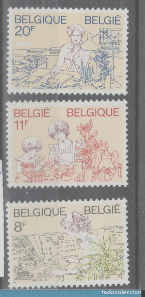 Sellos: B&Eacute;LGICA, 1983. - Foto 1