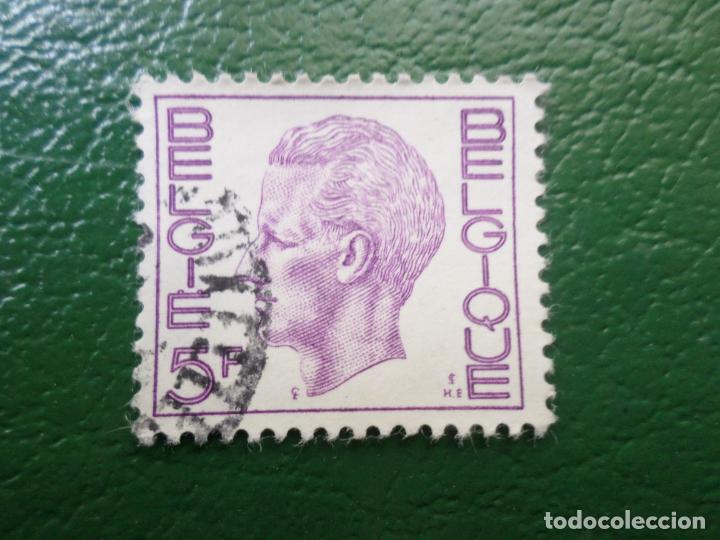 Sellos: :belgica, 1971, rey balduino I, Yvert 1581D - Foto 1