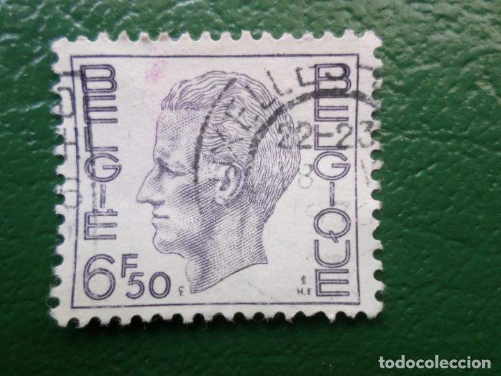 Sellos: :belgica, 1974, rey balduino I, Yvert 1719 - Foto 1