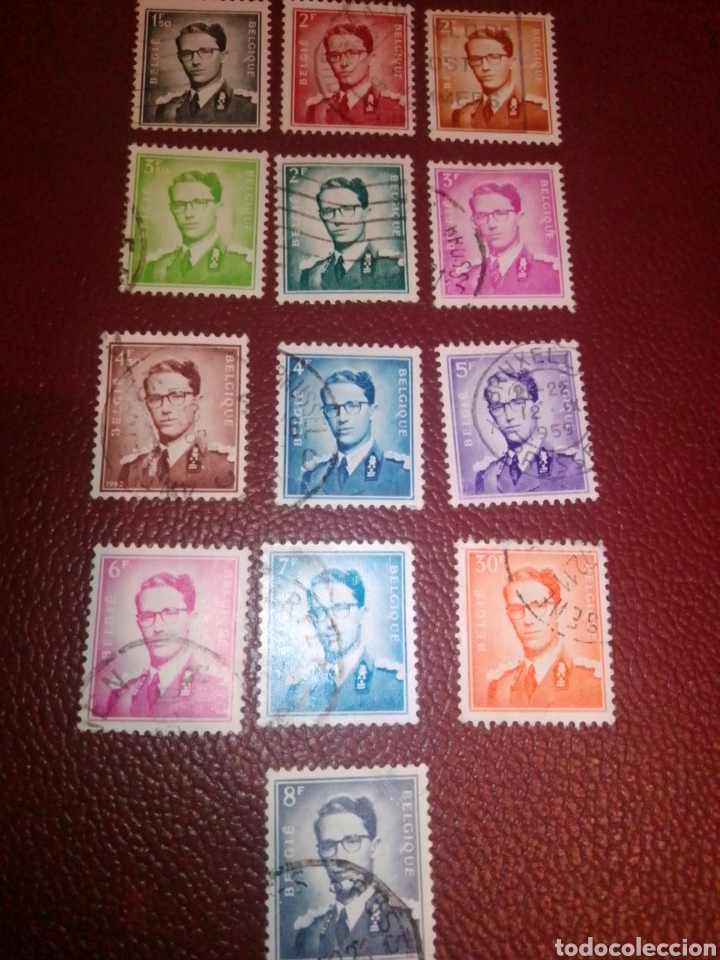 Sellos: B&eacute;lgica Balduino........... - Foto 1
