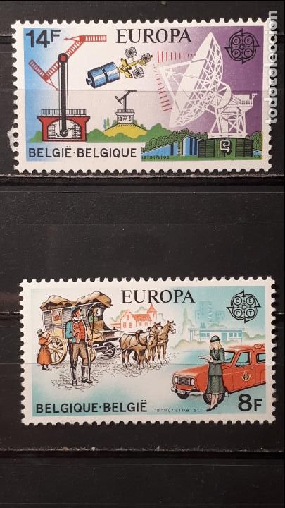 Sellos: BELGICA. A&ntilde;o 1979 .**. Yvert 1925/6 - Foto 1