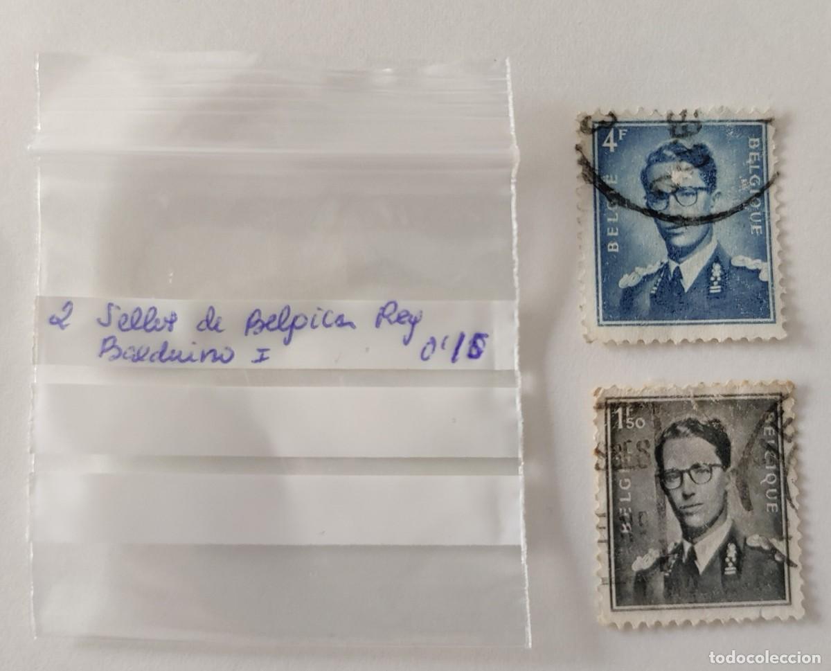 Sellos: Sello de Belgica Rey Balduino I - Foto 2