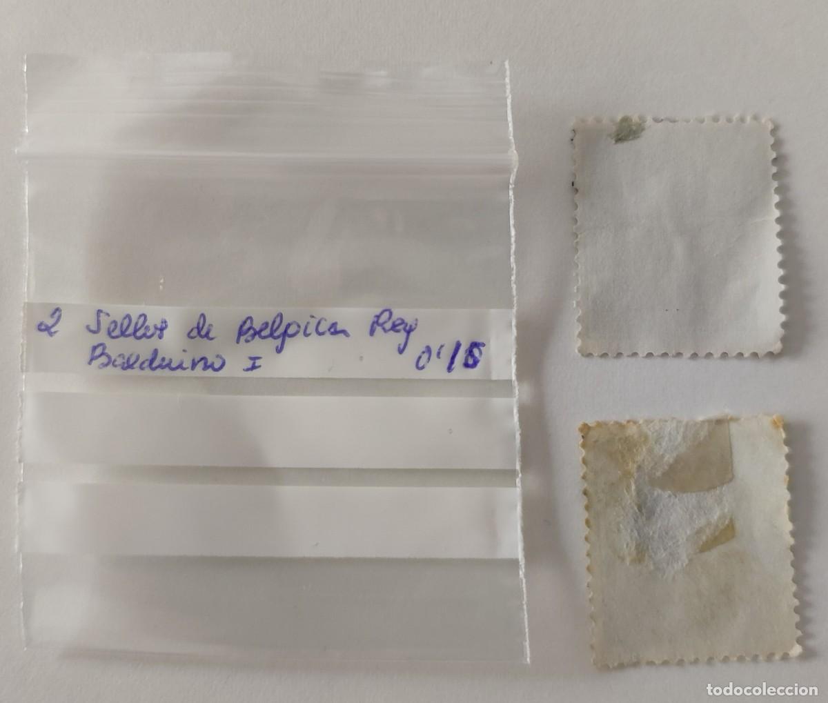 Sellos: Sello de Belgica Rey Balduino I - Foto 4