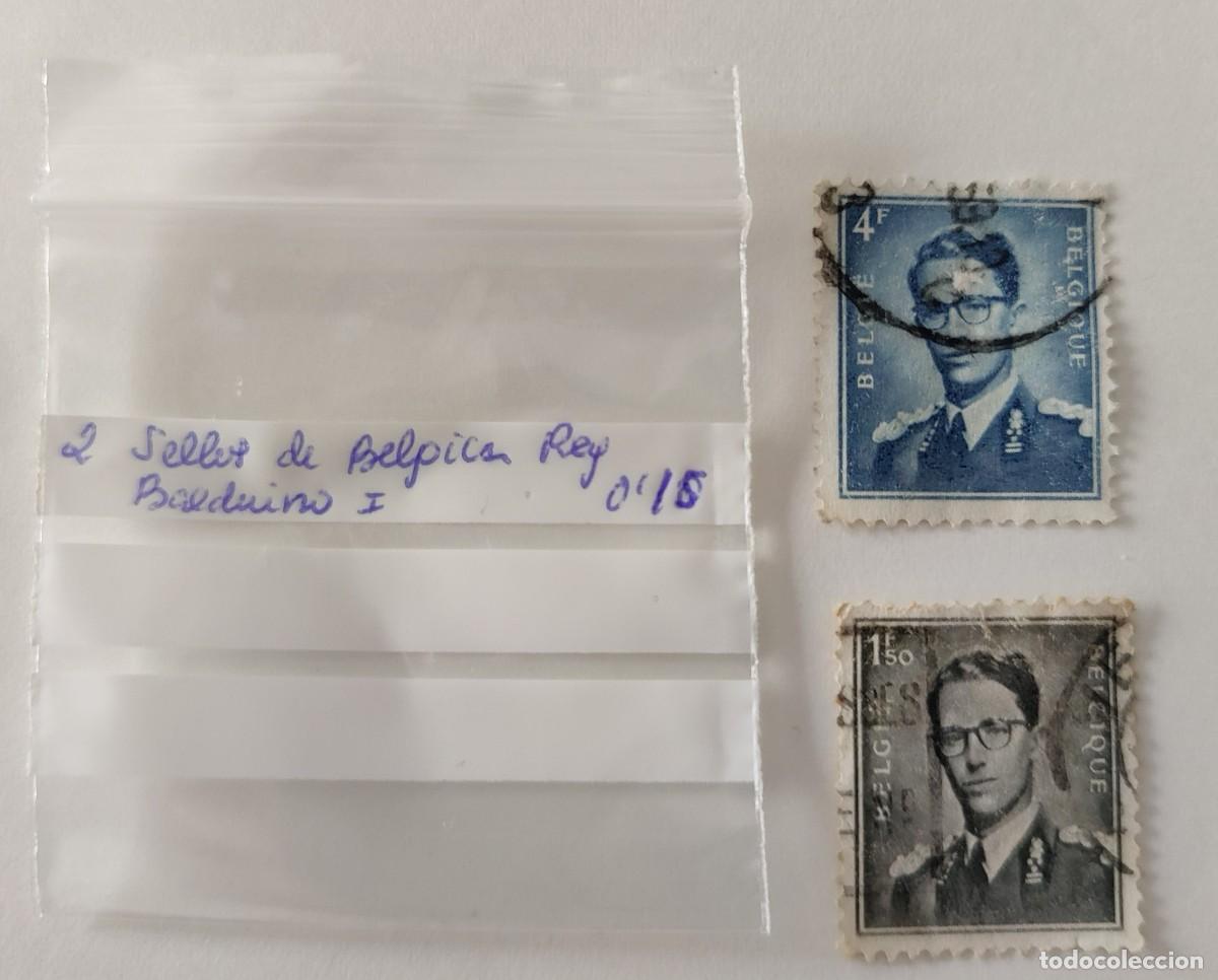 Sellos: Sello de Belgica Rey Balduino I - Foto 5