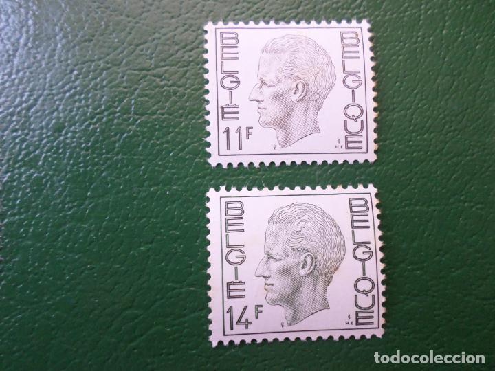 Sellos: :belgica, 1976, balduino I, Yvert 1817/18 - Foto 1