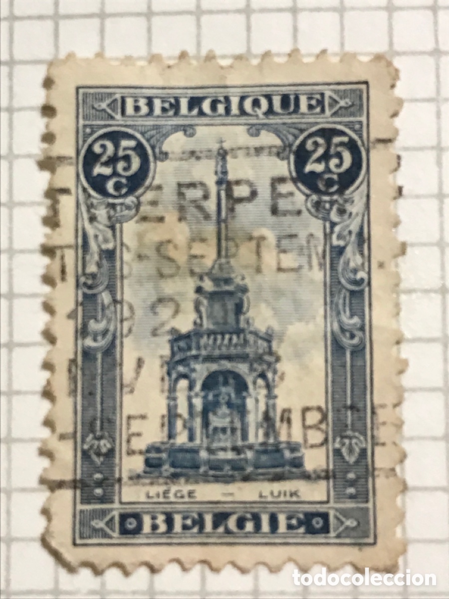 Sellos: Sello Perron de Lieja de 1919 - Foto 2