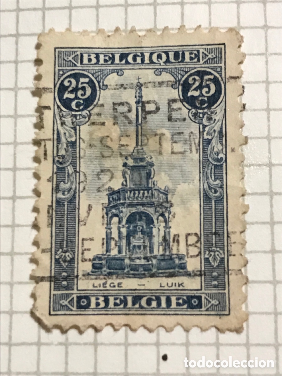 Sellos: Sello Perron de Lieja de 1919 - Foto 1