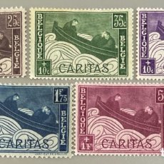 Francobolli: BÉLGICA. PRO TUBERCULOSOS Y HERIDOS DE GUERRA. 1927. CARITAS