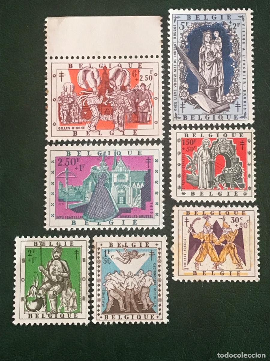 Sellos: 1957 B&eacute;lgica - Foto 1