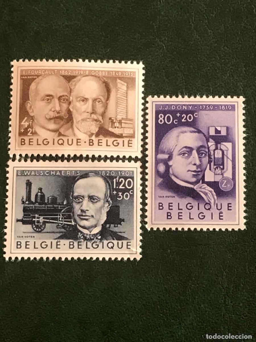 Sellos: 1955 B&eacute;lgica - Foto 1