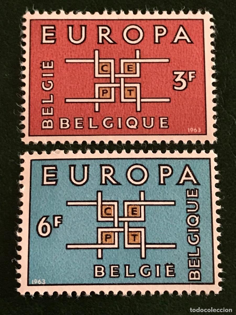 Sellos: 1963 B&eacute;lgica** - Foto 1
