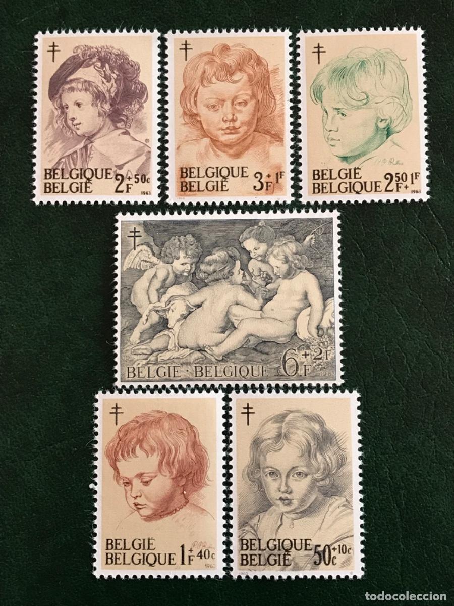 Sellos: 1963 B&eacute;lgica** - Foto 1