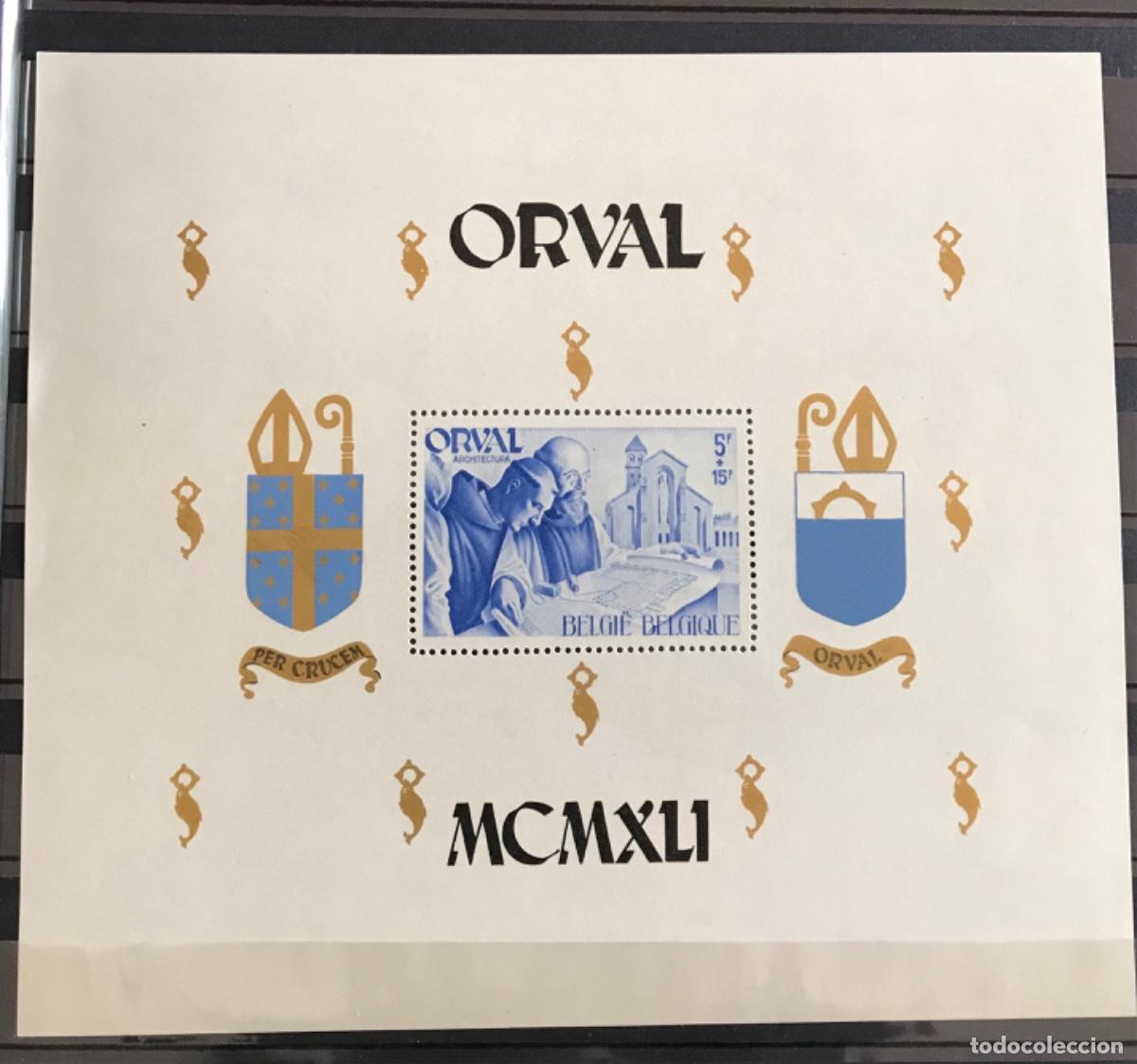 Sellos: 1941 B&eacute;lgica** - Foto 2