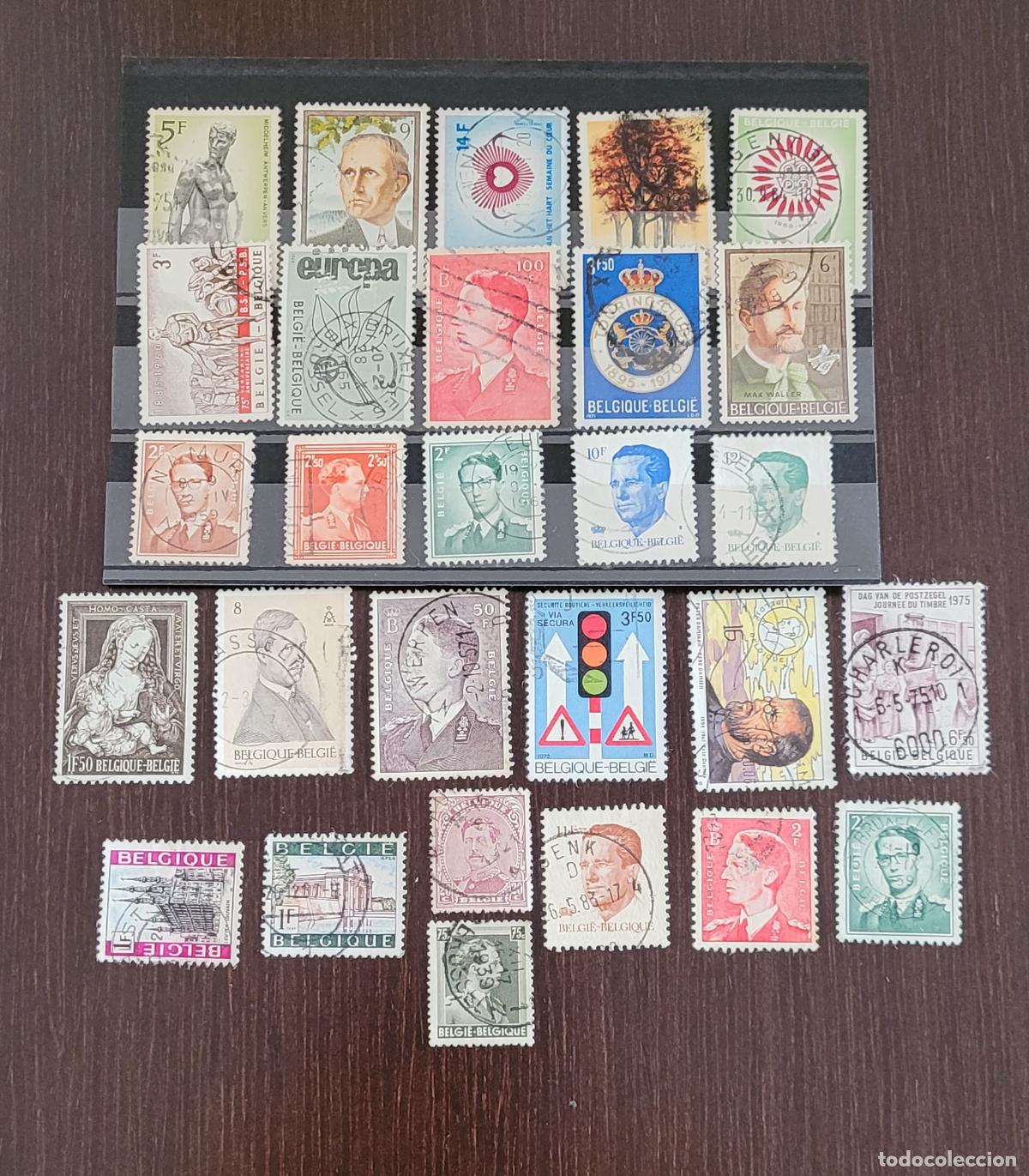 Sellos: Lote B&eacute;lgica - Foto 1
