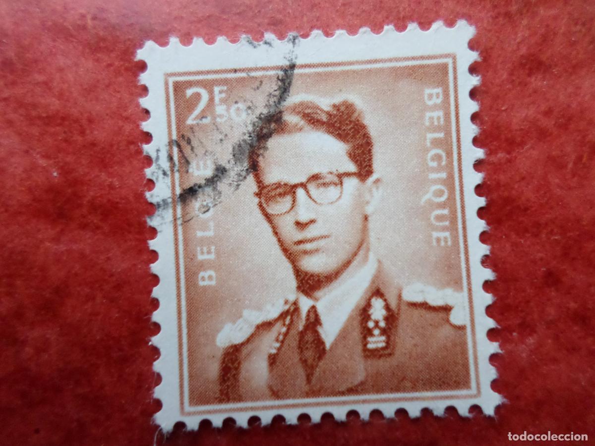 Sellos: +belgica, 1957, balduino I, Yvert 1028 - Foto 1