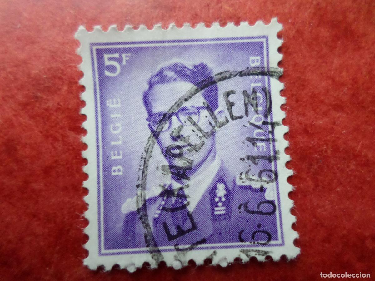 Sellos: +belgica, 1957, balduino I, Yvert 1029 - Foto 1