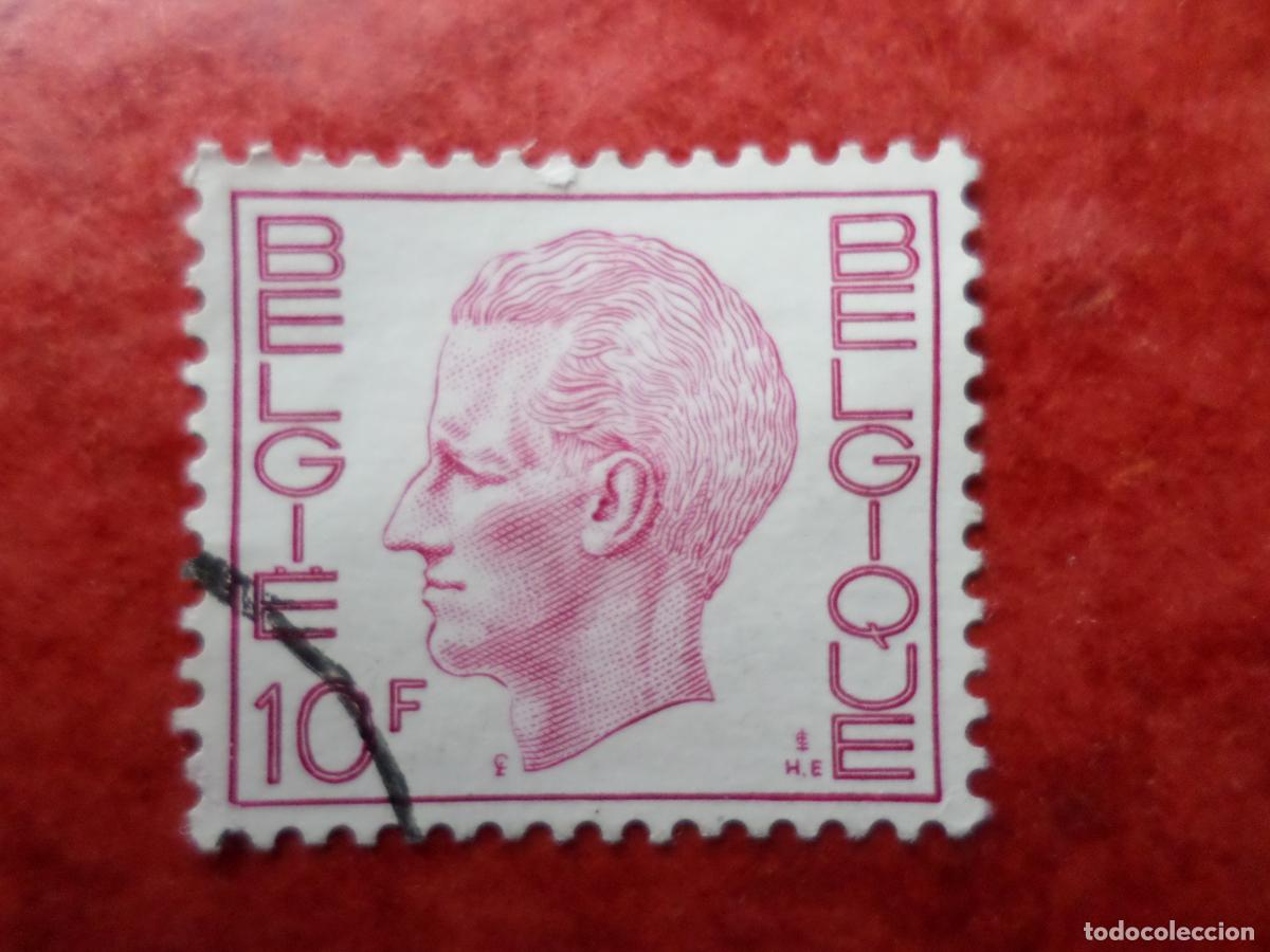 Sellos: +belgica, 1971, balduino I, Yvert 1584 - Foto 1