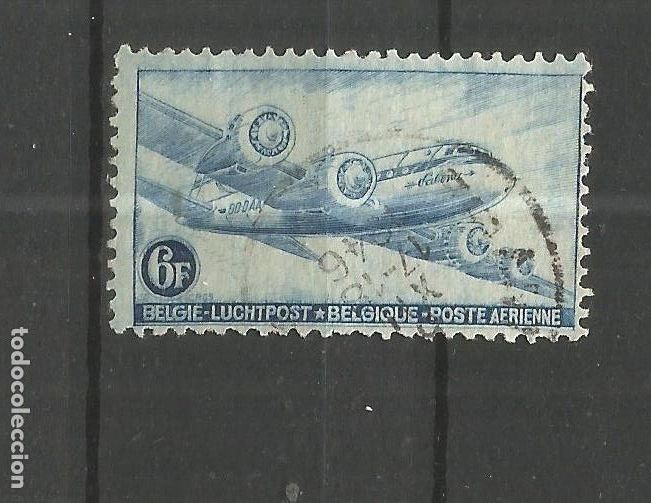 Sellos: BELGICA CORREO AEREO YVERT NUM. 8 USADO