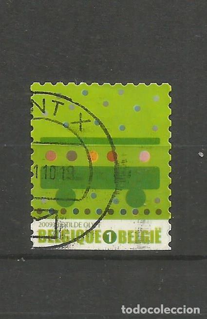 Sellos: BELGICA VERT NUM. 3899 USADO - Foto 1