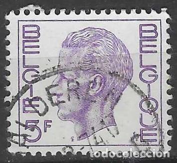 Sellos: B&Eacute;LGICA 1972 - REY BALDUINO, 5 FR - USADO - Foto 1