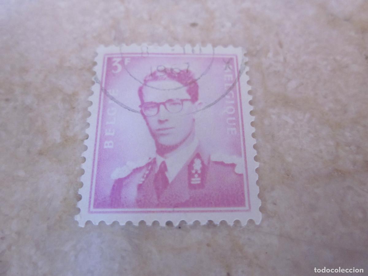 Sellos: SELLO 3 F BELGICA - REY BALDUINO - Foto 1