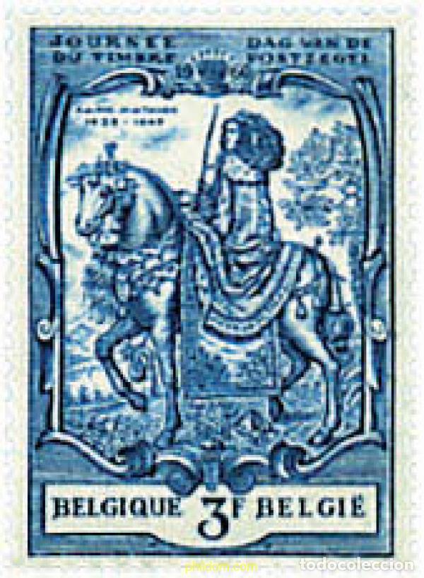 Timbres: 768240 HINGED BELGICA 1960 DIA DEL SELLO