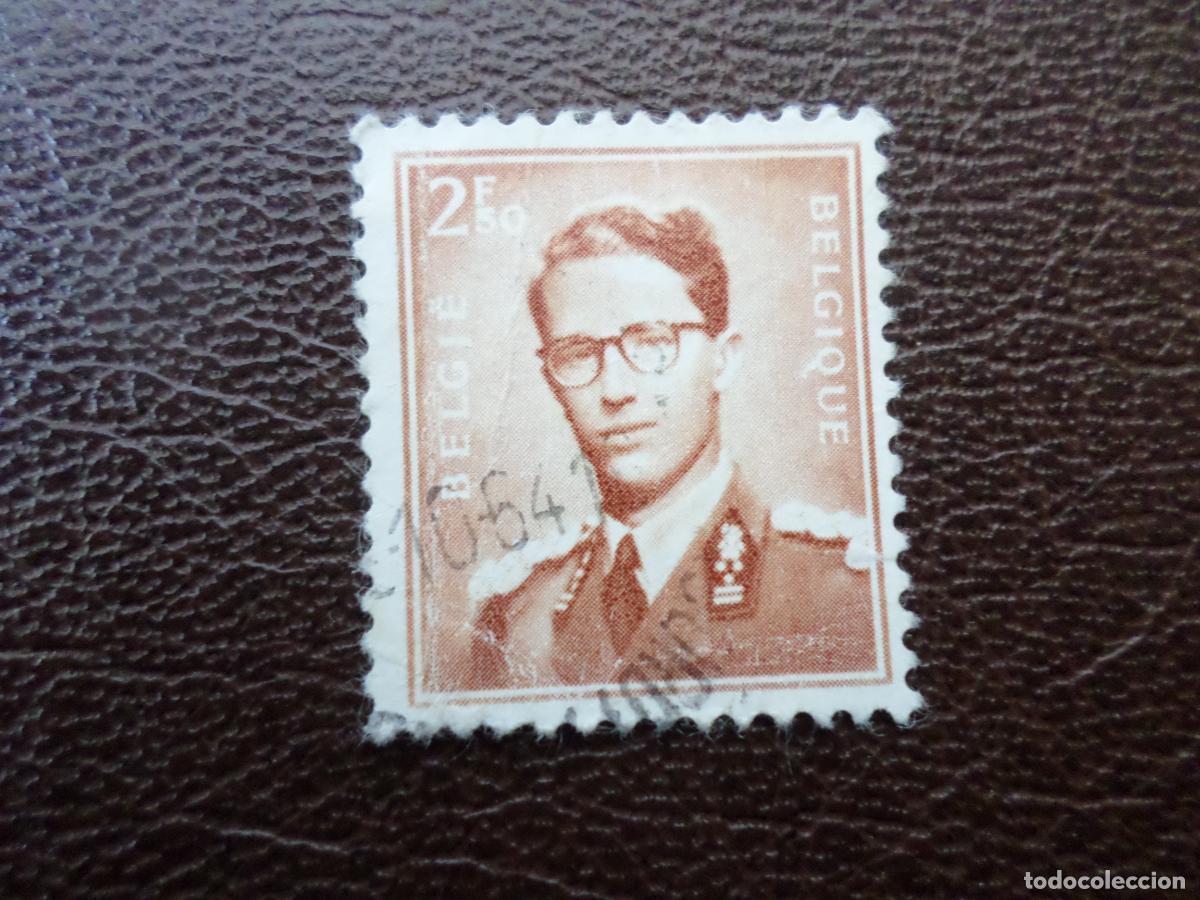Sellos: +belgica, 1957, balduino I, Yvert 1028 - Foto 1