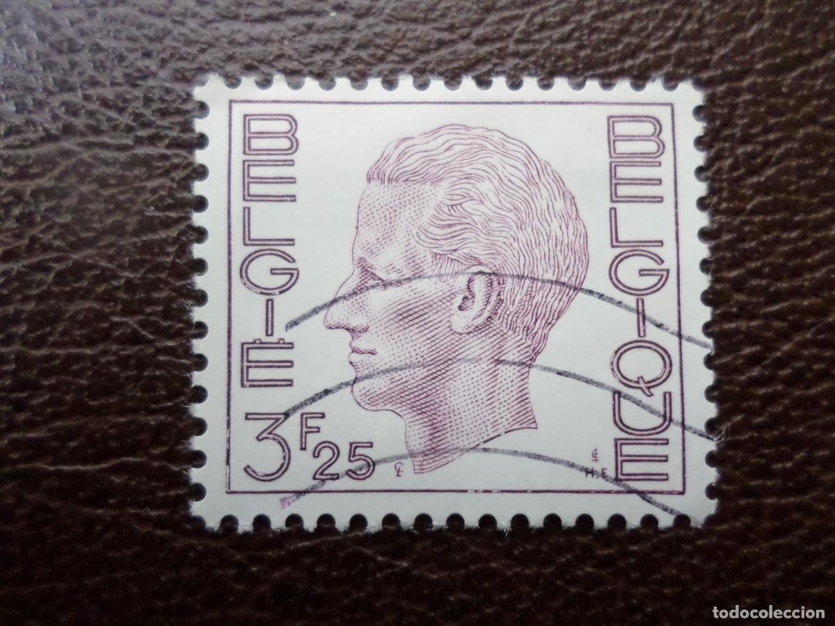 Sellos: +belgica, 1975, balduino I, Yvert 1744 - Foto 1