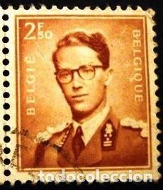 Sellos: 1957 B&Eacute;LGICA. Rey Balduino. Tipo Marchand - Foto 1