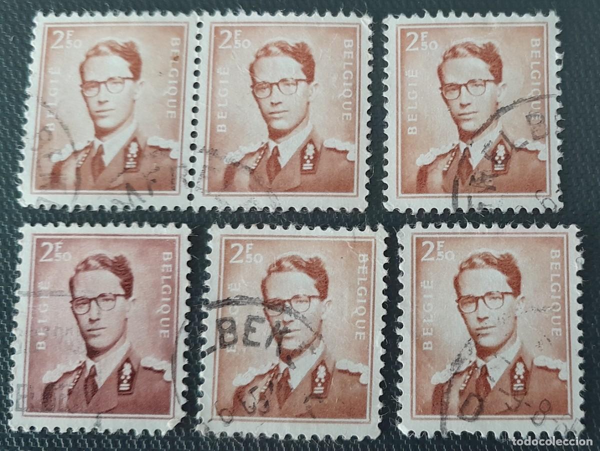 Sellos: 1957 B&eacute;lgica Rey Balduino. Tipo Marchand - Foto 1
