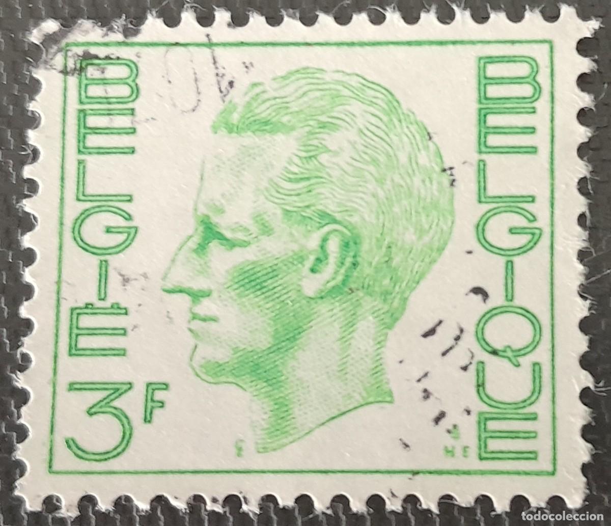 Sellos: 1973 B&Eacute;LGICA. Rey Balduino - Foto 1