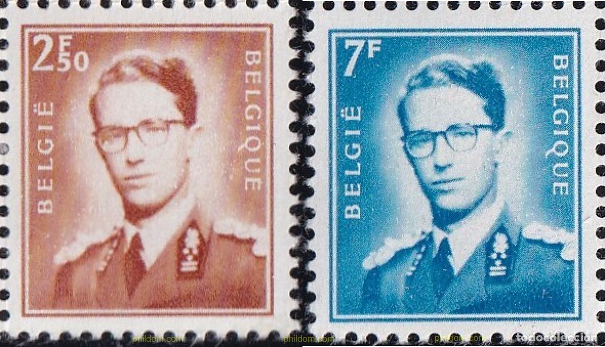 Sellos: 769688 MNH BELGICA 1971 REY BALDUINO - Foto 1
