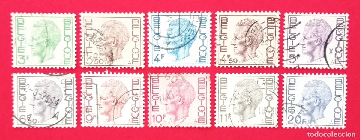 Sellos: SELLO B&Eacute;LGICA. BALDUINO (1971-1980) - Foto 1