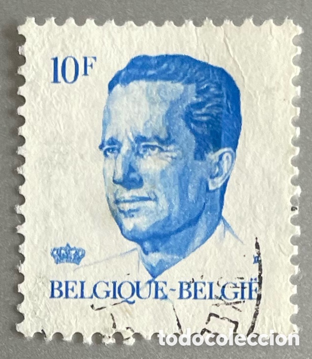 Sellos: B&eacute;lgica. Balduino. 1982 - Foto 1