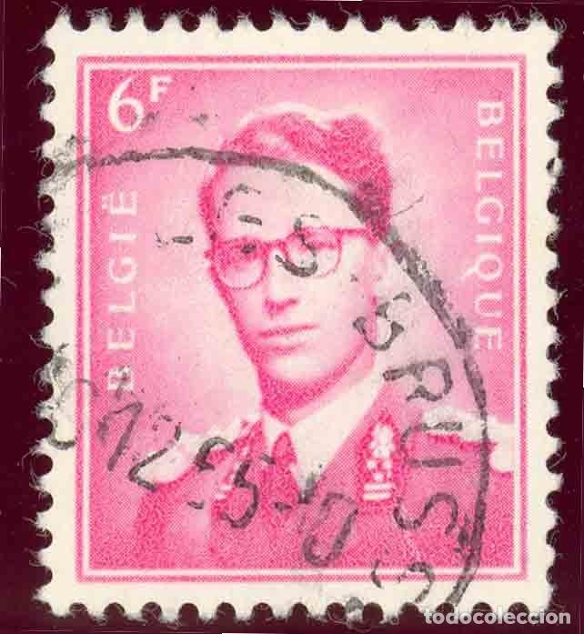 Sellos: B&eacute;lgica. Balduino. 1.958-62. YT-1069. Usado - Foto 1