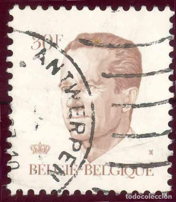 Sellos: B&eacute;lgica. Balduino. 1984. YT-2125. Usado - Foto 1