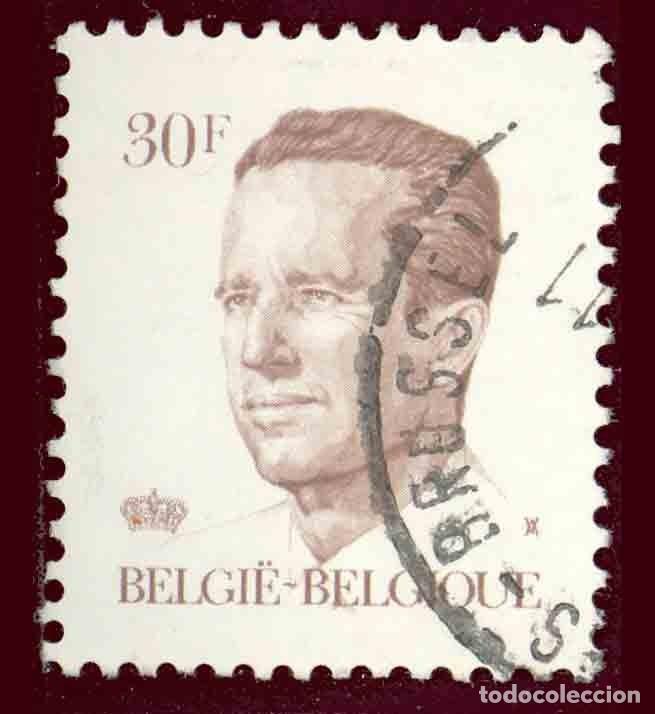 Sellos: B&eacute;lgica. Balduino. 1984. YT-2125. Usado - Foto 1