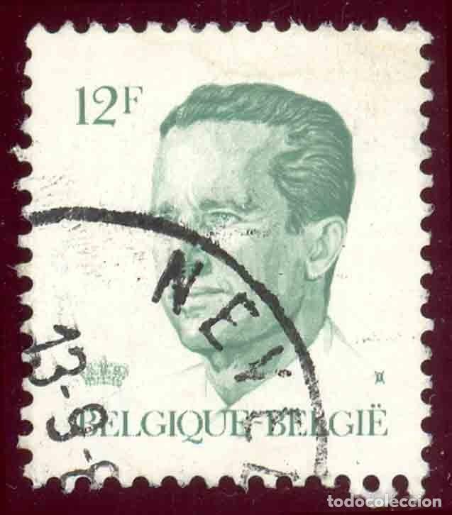 Sellos: B&eacute;lgica. Balduino. 1984. YT-2122. Usado - Foto 1