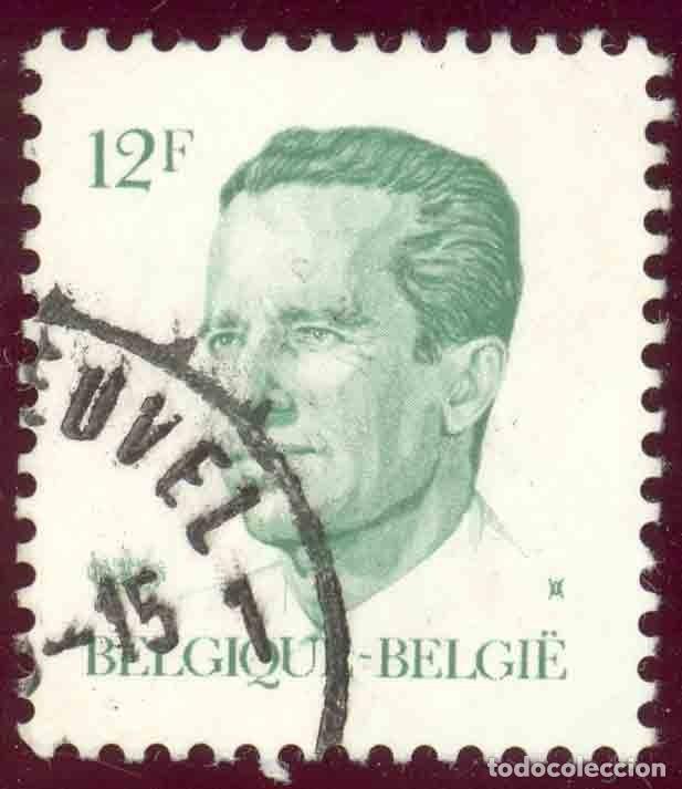 Sellos: B&eacute;lgica. Balduino. 1984. YT-2122. Usado - Foto 1