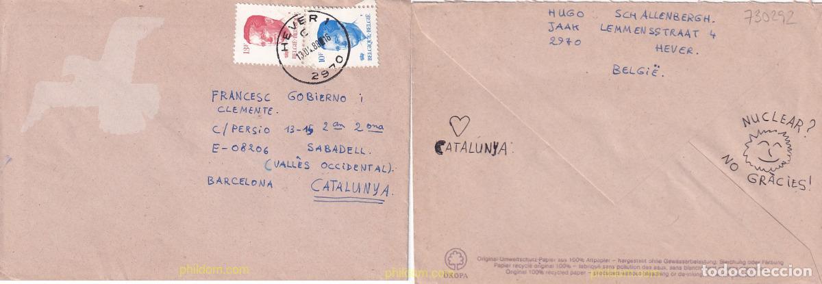 Sellos: 730292 USED BELGICA 1986 REY BALDUINO - Foto 1